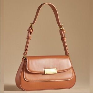 NWT. Anthropologie Stitched Shoulder Bag. NEW